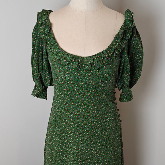 NEW never worn Dôen (Doen) Olive dress Martha's Garden - Picture 3 of 10